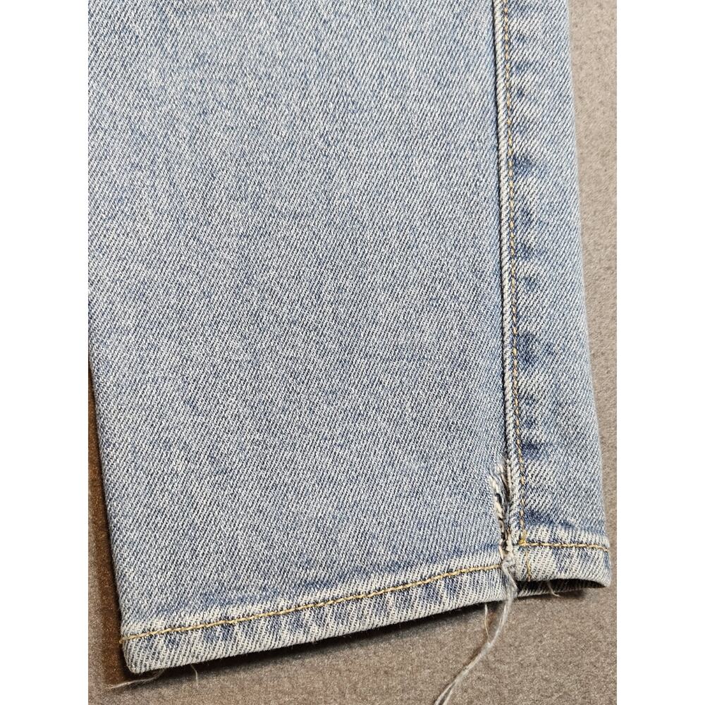 Hollister Jeans Mens 28x30 Blue Denim Dad Epic Flex Straight Medium Wash Stretch - Picture 3 of 13